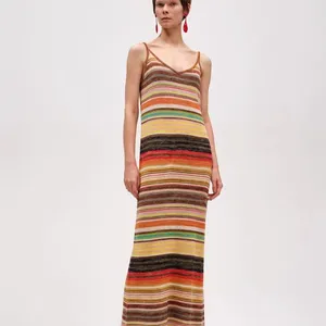 Women's Stripe Dress thumbnail-1