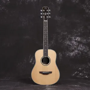 34inch Otis Spruce Solid Top Guitar Wholesaler Acoustic Guitar Supplier 340L Wood Guitar Manufacturer thumbnail-5