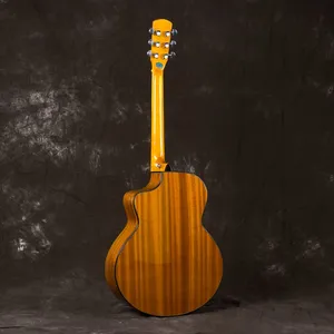 Otis Plywood Guitar Factory OEM 41inch Spruce Wood Guitar M-49 Supplier Folk Acoustic Guitar thumbnail-3