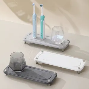 Fast Drying Stone Sink Mat Diatomite Caddy for Bathroom Sink thumbnail-2