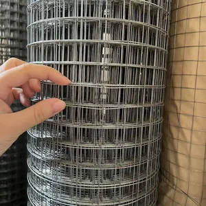 Welded Wire Mesh Rolls for Protecting Mesh - Plain Weave PVC Coated Steel thumbnail-4
