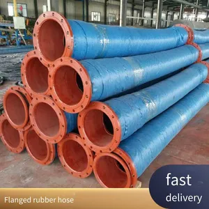 Langfeng 14-inch Buried and Suction Armored Rubber Hose With Large Diameter Steel Wire Skeleton, Corrosion-resistant and Wear-resistant, Timely Delivery thumbnail-3