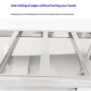 Rust Resistant Knock Down Kitchen Shelving for Walk-in Cooler - 40/50cm Depth Stainless Steel Rack for Cold Storage thumbnail-3