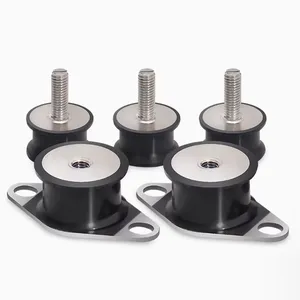 Factory M6 M8 M10 M12 M20 Rubber Vibration Isolator Rubber Anti Vibration Shock Mounts thumbnail-4