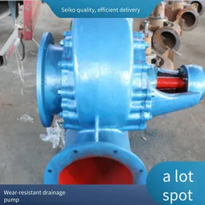 Horizontal Centrifugal Mixed-flow Pump With Large Flow Rate for Water Pumping and Drainage, Volute Type, Wear-resistant, High Head, for Farmland Irrigation thumbnail-1