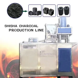 Biomass Coal Forming Machine Vaporization Residue Recovery Barbecue Carbon Forming Machine thumbnail-1