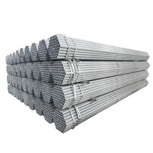 ASTM A106 St37 Gi Pipe Truss Greenhouse Galvanized Steel 1.5 Inches 2 Mm Thickness Tee Cutting Round Steel Tube Boiler Pipe Npt thumbnail-1