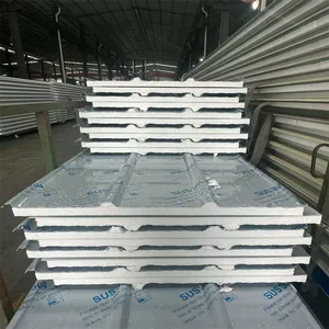 China Factory Custom Size Sandwich Panel For Prefab House Workshop thumbnail-2