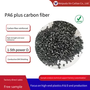Pa66 Black + gf Glass Fiber 10%, 20%, 30%, 40%, 50% Flame-retardant Plastic for Fireproof Electrical Appliances and Automotive Parts, High-temperature Resistance thumbnail-2