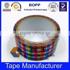 Hot Sales Colorful Adhesive Custom Logo Printed Bopp Packing Tape thumbnail-2