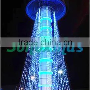 Outdoor Christmas Tower Pole Led Lights Hang Decor thumbnail-1