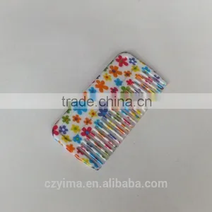 New ! Small Flower Pattened Horse Mane Comb/horse Cleaning thumbnail-1