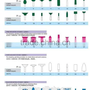 Diamond Dental Polishing Burs Silicon Polishing Burs Dental Supplies thumbnail-3