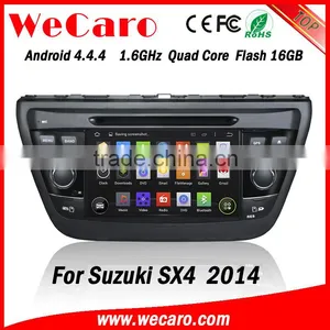 Wecaro WC-SU7058 7" Android 4.4.4 WIFI 3G Touch Screen Car Radio Gps for Suzuki Sx4 2014 With Dvd Player Bluetooth TV thumbnail-2