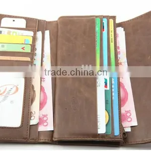 Vintage Leather Women Wallet thumbnail-4
