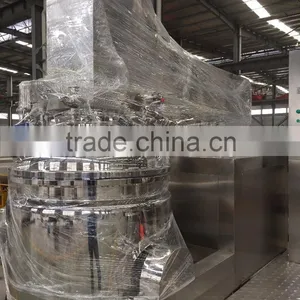 300L Stainless Steel Vacuum Emulsifying Mixer Cosmetic Mixer Mirror Polished thumbnail-2