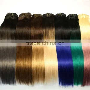 Virgin Asian Ombre Bundles Two Tone Human Hair Weave thumbnail-1