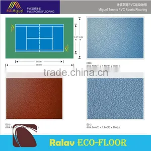 Professional Sport Floor Palstic Flooring Table Tennis PVC Floor thumbnail-1