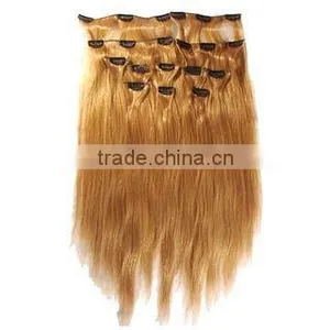 Top Quality Easy Clips Hair Extensions Human Hair Remy Clip In Hair Extensions thumbnail-4