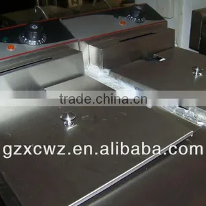 2015 New Type Hot Sale Commercial Stainless Steel Single Tank Lpg Gas Deep Fryer thumbnail-2
