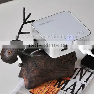 10000 Mah Magic Cube Mobile Power Bank Charger With LED Digital Display thumbnail-1