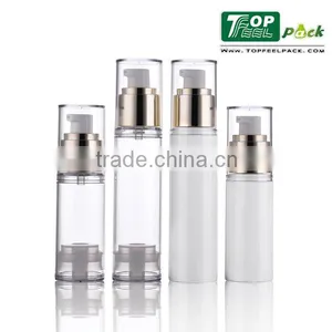 New&Hot AS Clear Round Bottle Dispenser Airless Container For Cosmetics thumbnail-1