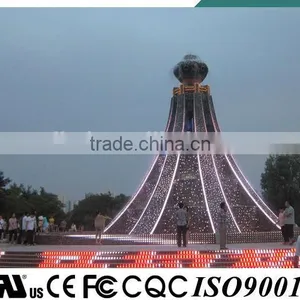 IP68 Waterproof Fantastic&romantic City Sculptures Landscape Lighting CE UL Approved thumbnail-5