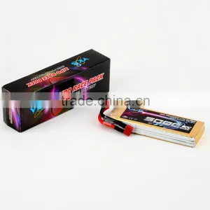 High Capacity YKS 7.4V 5000MAH 50C Lipo Battery Pack Akku For RC Car Muli Helicopter thumbnail-1