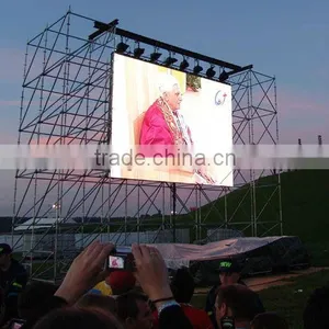 P8mm Outdoor Video Led Wall Panel Display Rental Screen thumbnail-1