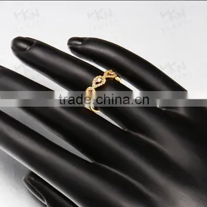 Factory Wholesell Direct New Simple Designs Gold Ring for Women Ladies thumbnail-5
