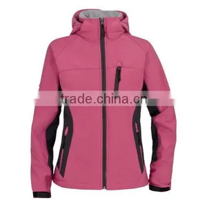 Winter Wholesale Softshell Jacket Outdoor Women Waterproof Sports Jacket Custom thumbnail-1