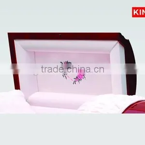 FEMALE ESTHER CHERRY Lumber Casket Lining thumbnail-4