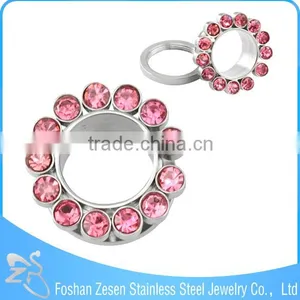 New Design Body Piercing Jewelry Stainless Steel Ear Tunnel With Beads thumbnail-5