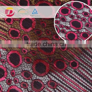 Cheap African Organza 3d Flower Embroidered Lace Extender Fabric for Sale thumbnail-2