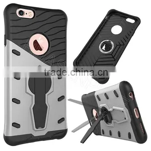 Hybrid Shockproof Hard TPU + PC Case Cover For IPhone6/6S, Stand Case Cover For IPhone6/6S thumbnail-4