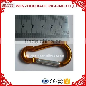 Aluminum Yellow Spring Hook Carbine Type thumbnail-4