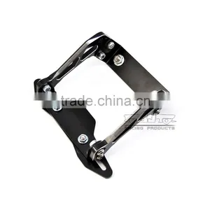 BJ-LPL-030-BK Aftermarket CNC Billet Aluminum Motorcycle Licence Plate Cover Bracket thumbnail-5