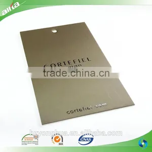 OEM Paper Hang Tag Paper Clothing Tag by Allta Group in China thumbnail-1
