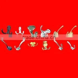 Furniture Hooks Golden Plated Robe Hook thumbnail-6