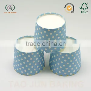 Machine-made Pokla Dots Printed Muffin Cakes Baking Cups thumbnail-3