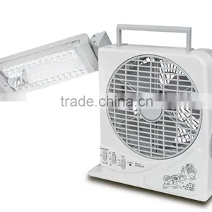 SUNCA A/DC Rechargeable Fan Light 8" SF-283ALS thumbnail-1