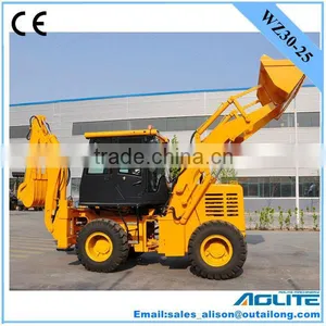 Mini Tractor Backhoe Loader With Quanchai Engine thumbnail-1