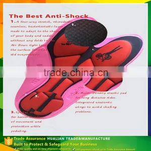 Discount Red and Pink Gel Pad for Cycling Shorts thumbnail-2