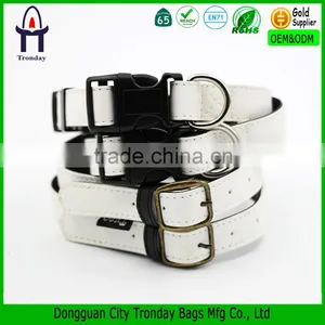 OEM Eco-friendly PU Pet Dog Collars and Leashes thumbnail-1