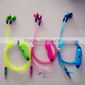 2015 Newst Promotion Gift Shining LED Earphone,LED Audio Cable thumbnail-3