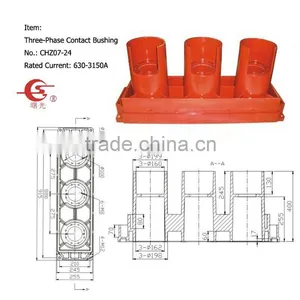 CHZ07-24 Three-phase Contact Bushing thumbnail-1