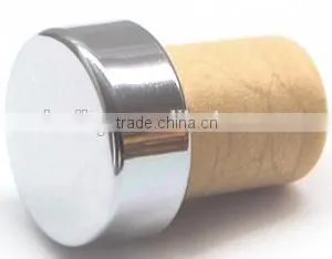 Silver Metal Wooden Cork & Cork Plugs thumbnail-1
