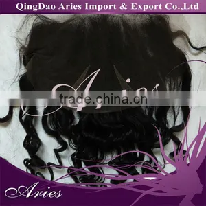 100% Raw Material Peuvian Hair Full Lace Frontal Closures thumbnail-1