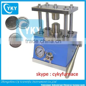 Hot Sell Lithium Coin Cell Crimping Machine for CR20XX Series Button Cell Sealing thumbnail-2