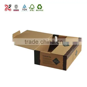 New Design Cardboard Man's Shoes Packaging Boxes thumbnail-2
